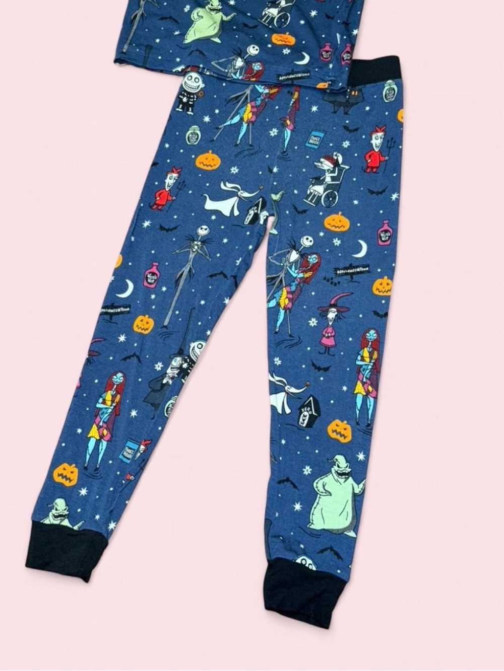 Little Sleepies 3T Nightmare Before Christmas Bamboo Pajama Set Jack Sally - Picture 2 of 7